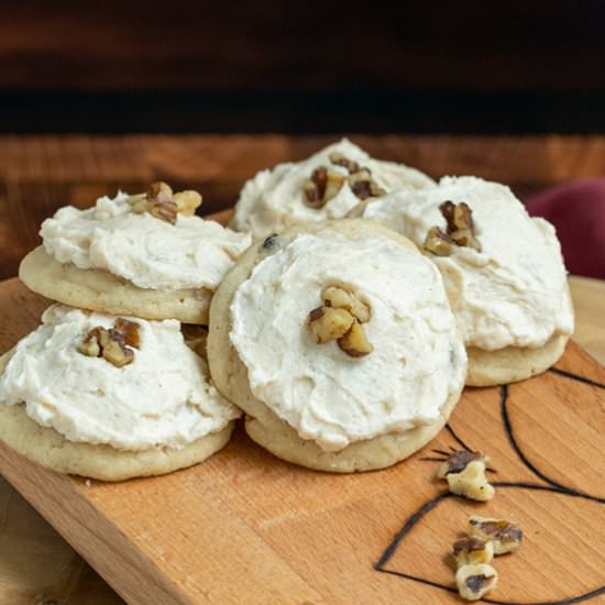 Applesauce and Walnut Cookies - Recipe photo by Mycookiejourney