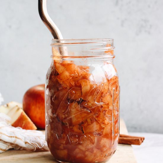 Cinnamon Apple Compote - Recipe photo by thefigjar