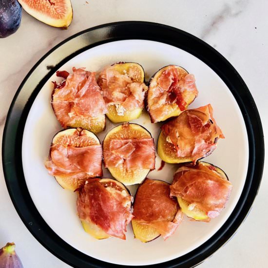 Roasted Prosciutto-Wrapped Figs - Recipe photo by theshortordercook