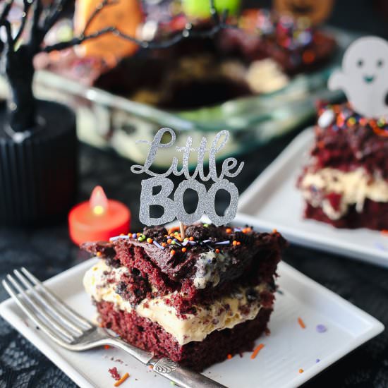 Halloween Ice Cream Cake - Recipe photo by nicolenared