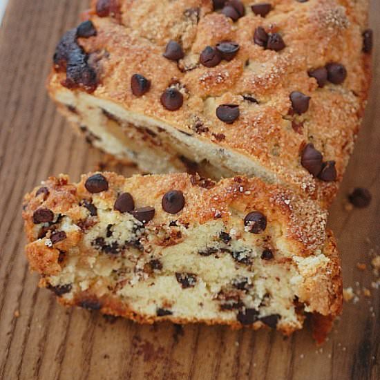 Dark chocolate marzipan scone bread - Recipe photo by evabakes