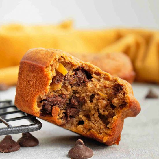 Pumpkin Protein Muffins - Recipe photo by Fitasamamabear