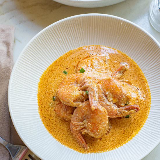 Creamy BBQ Shrimp - Recipe photo by CallMePMc