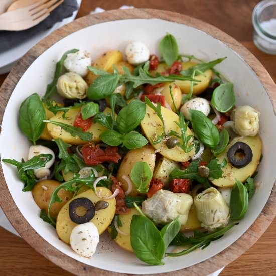 Italian Potato Salad - Recipe photo by loeffelgenuss