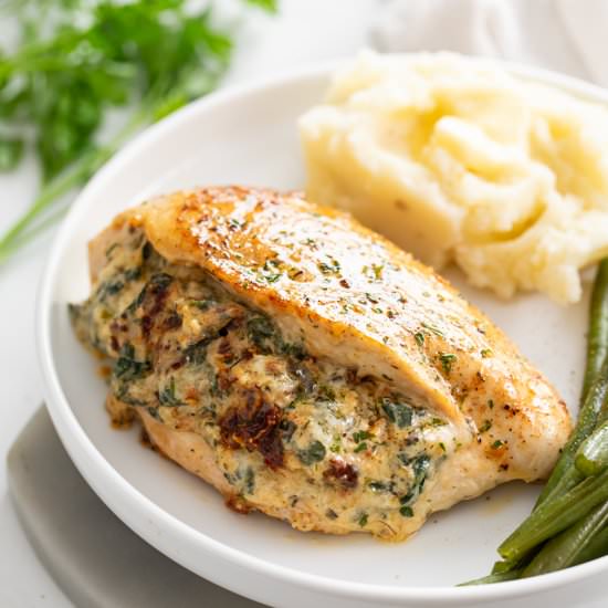 Stuffed Chicken Breast - Recipe photo by TheCozyCook