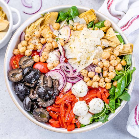 ANTIPASTO SALAD RECIPE - Recipe photo by healthyfitnessmeals
