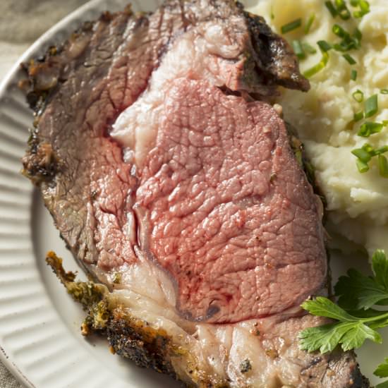 Boneless Prime Rib Roast - Recipe photo by Keeping It Simple Blog