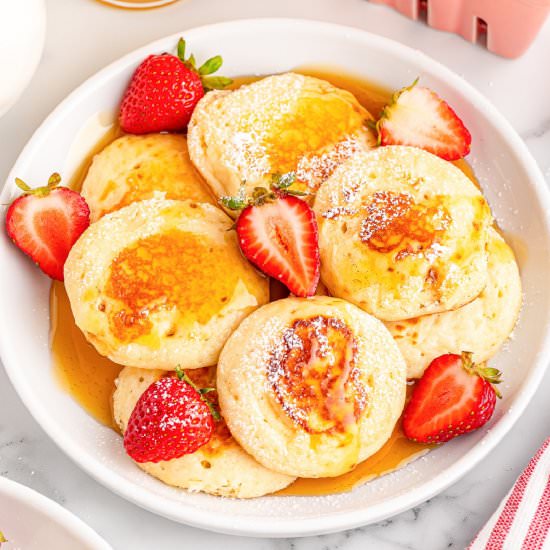 Silver Dollar Pancakes - Recipe photo by OnMyKidsPlate