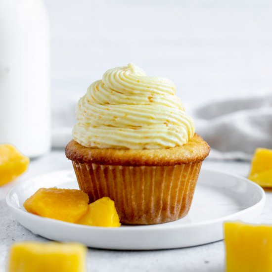 Mango Cupcakes - Recipe photo by fitandfull
