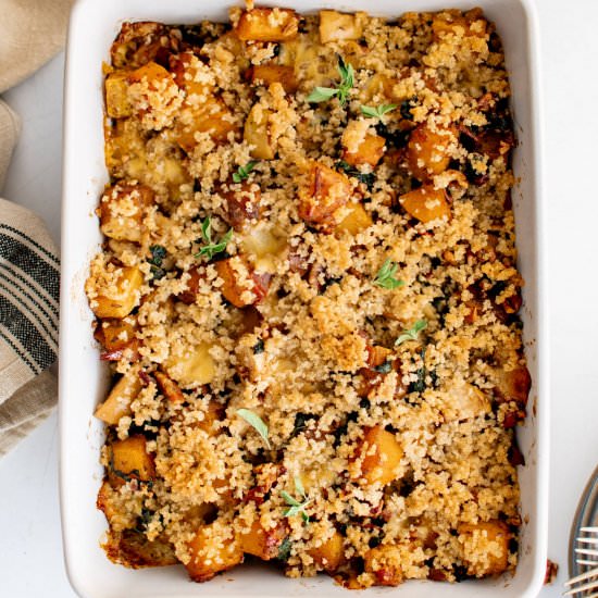 Butternut Squash Casserole - Recipe photo by theforkedspoon