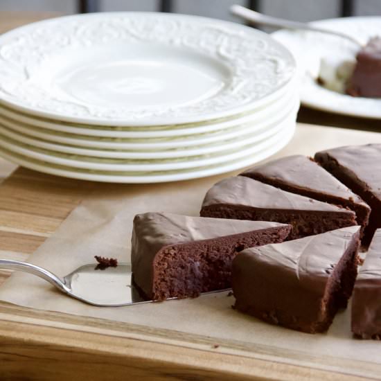Chocolate & Cognac Fig Cake - Recipe photo by lanebakery
