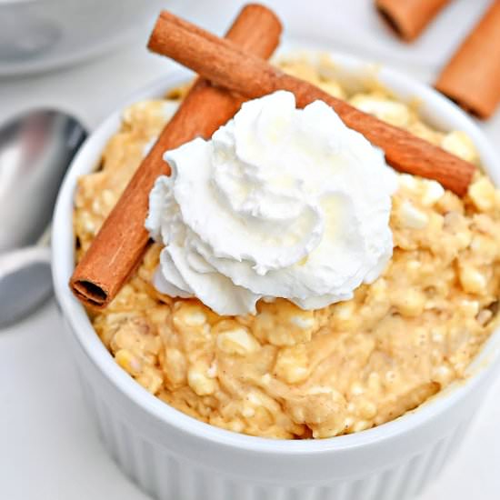 PUMPKIN PUDDING WITH COTTAGE CHEESE - Recipe photo by Stylish Cravings