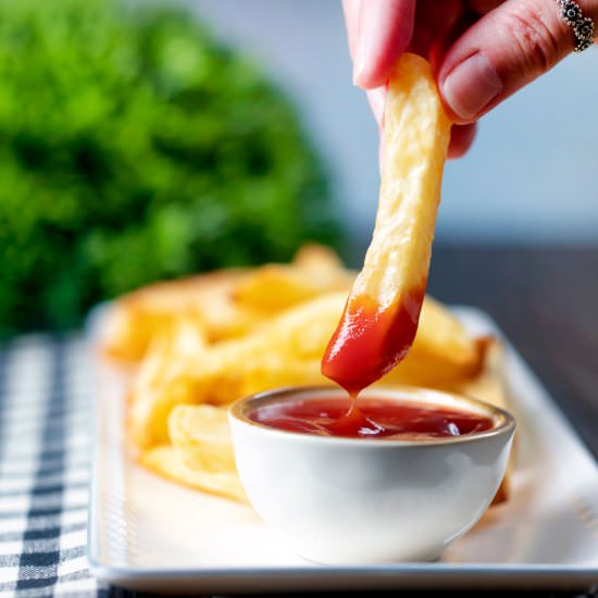 Homemade Air Fryer Chips - Recipe photo by Brian Jones