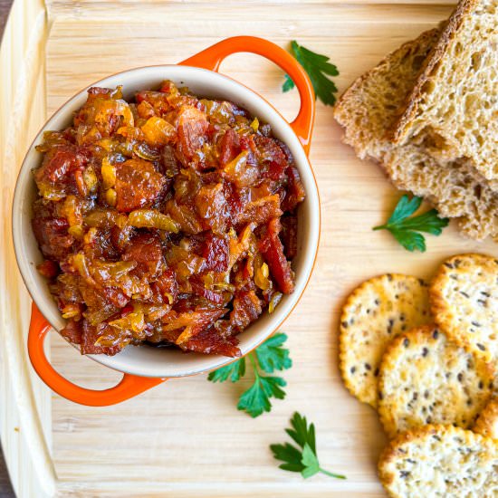 Best Homemade Bacon Jam - Recipe photo by Tastefully Grace