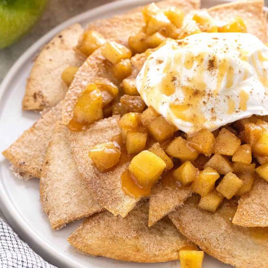 Apple Pie Nachos - Recipe photo by Jessica Gavin