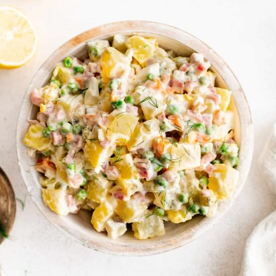 Olivier Salad - Recipe photo by theforkedspoon