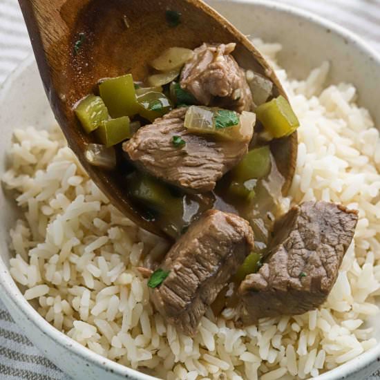 Rice and Gravy - Recipe photo by grandbabycakes
