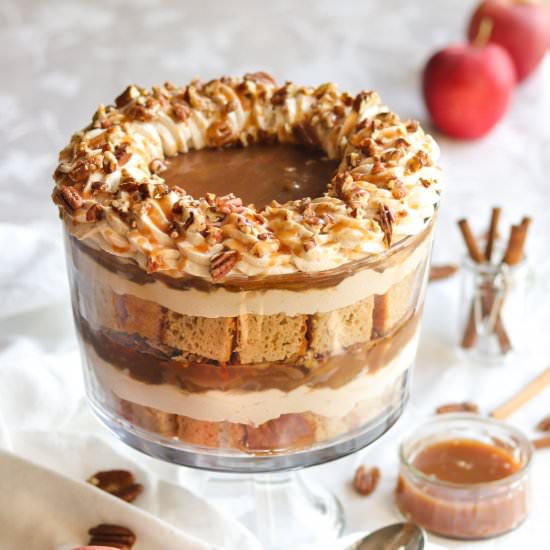 Caramel Apple Trifle - Recipe photo by A baJillian Recipes