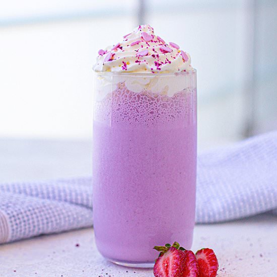 Barbie Milkshake Recipe - Recipe photo by Skinny Sweets