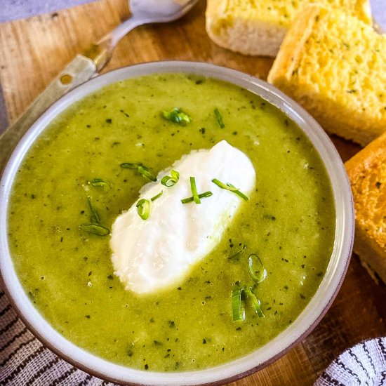 Leek Soup Without Potatoes - Recipe photo by CaramelAndSpiceAU