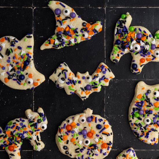 Easy Halloween Sugar Cookies - Recipe photo by marleysmenu