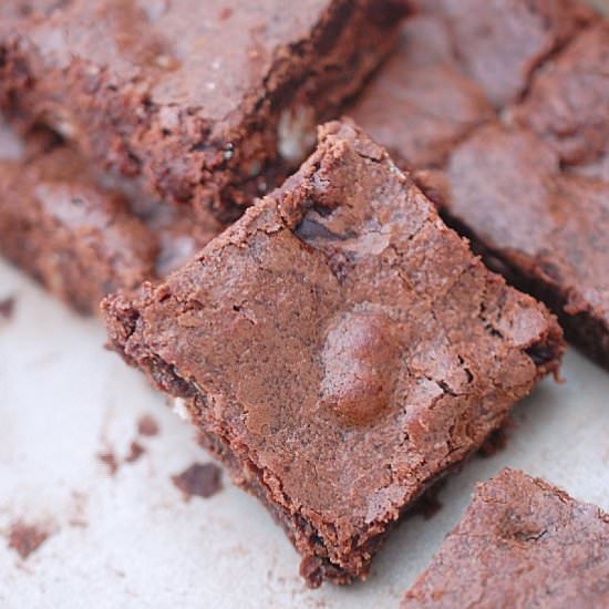 Fudgy mint brownies - Recipe photo by evabakes