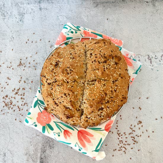 Wholemeal Spelt Soda Bread - Recipe photo by thespeltkitchen