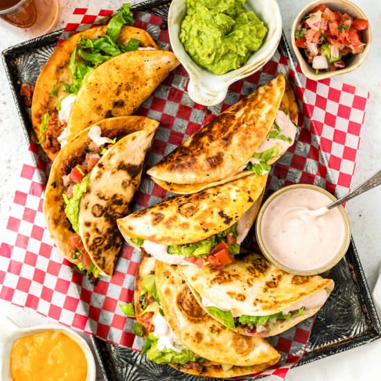 Smash Burger Tacos - Recipe photo by Flavor Mosaic