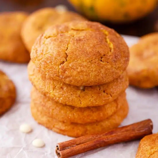 Pumpkin Snickerdoodle Cookies - Recipe photo by 30minutesmeals