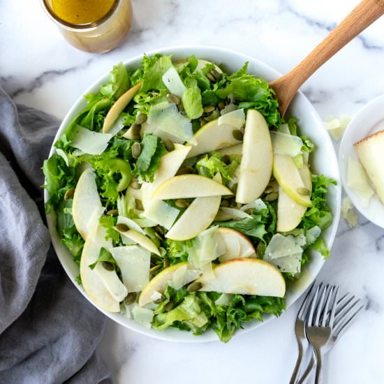 Apple Manchego Salad - Recipe photo by freshapron