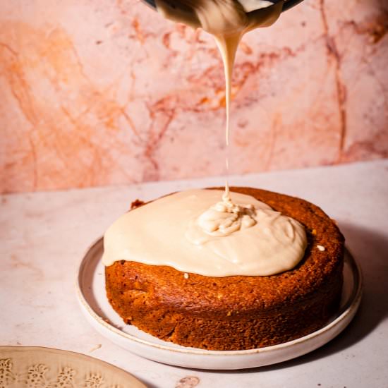 Pumpkin Spice Latte Cake - Recipe photo by tiffinandteaofficial