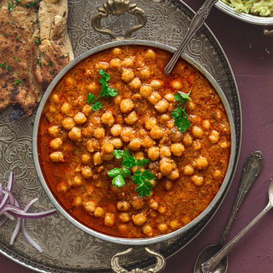 Authentic Chana Masala - Recipe photo by Jagrutis Cooking Odyssey