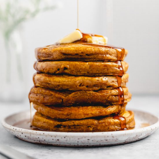 Pumpkin Pancakes - Recipe photo by marshasbakingaddiction