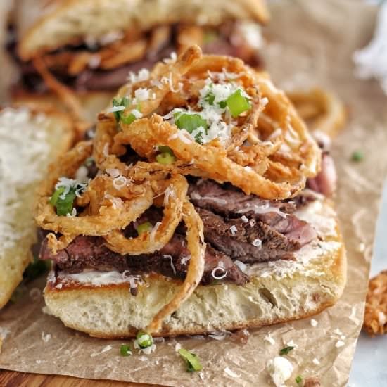 Boursin Steak Sandwich - Recipe photo by Ereese