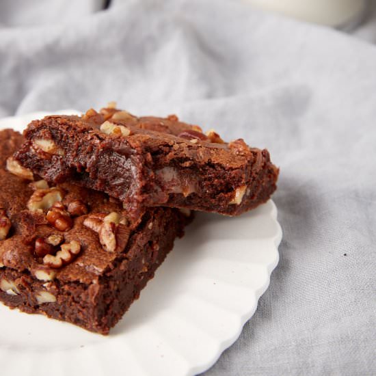 Turtle Brownies - Recipe photo by Barbara Curry