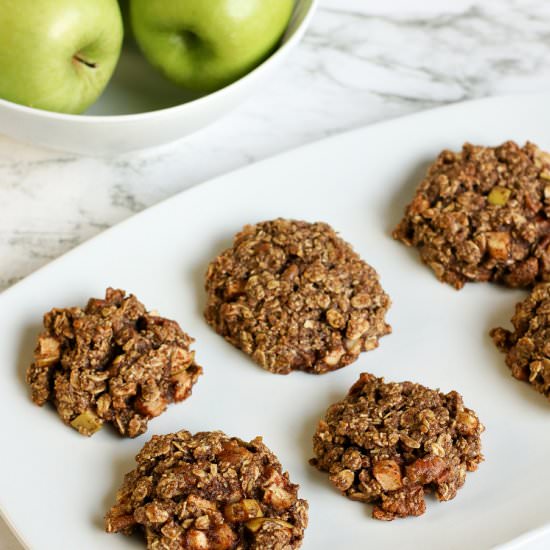 Apple Pie Breakfast Cookies - Recipe photo by Skinny Sweets