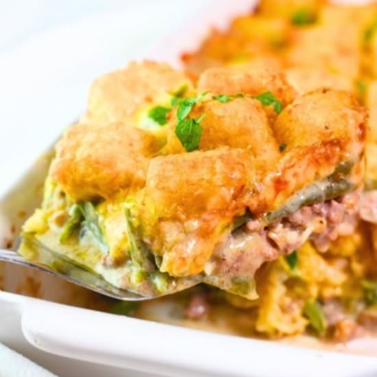tater tot casserole - Recipe photo by nowcookthis