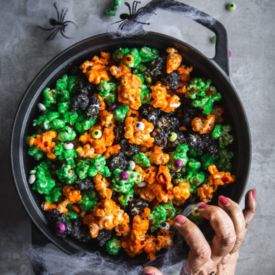 Halloween Popcorn - Recipe photo by Jagrutis Cooking Odyssey