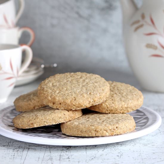 Gluten Free Digestive Biscuits - Recipe photo by glutenfreealchemist