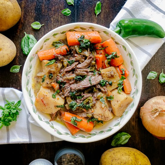 A Spicy Mississippi Pot Roast - Recipe photo by House of Elyn Ryn