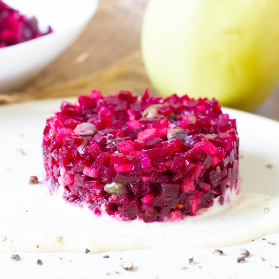 Beets tartare - Recipe photo by mecooks.com