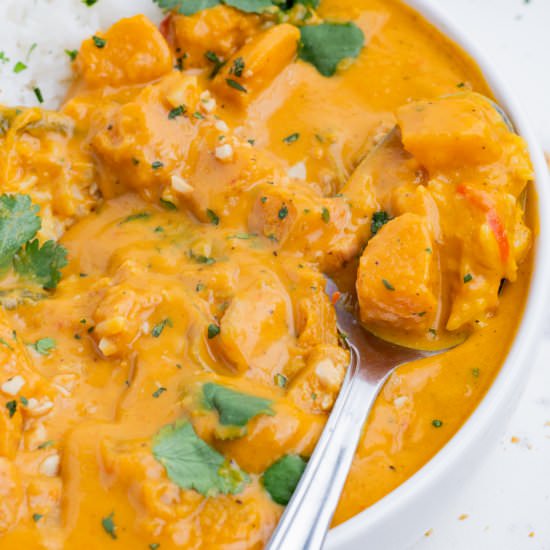 Pumpkin Curry - Recipe photo by EvolvingTable