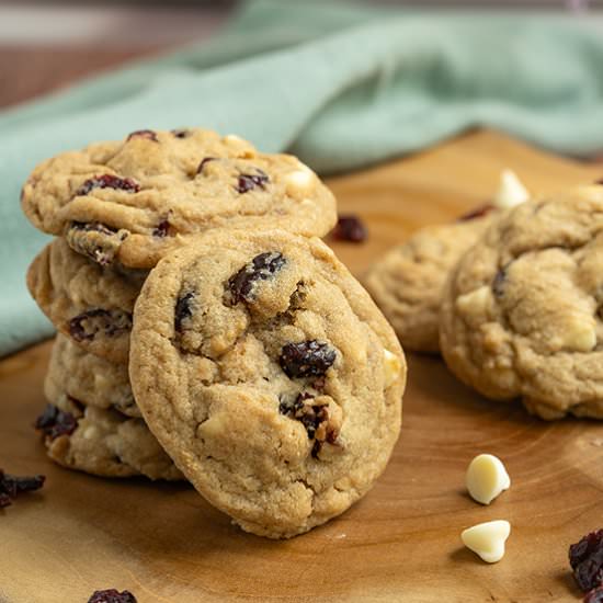 Cranberry White Chocolate Cookie - Recipe photo by Mycookiejourney