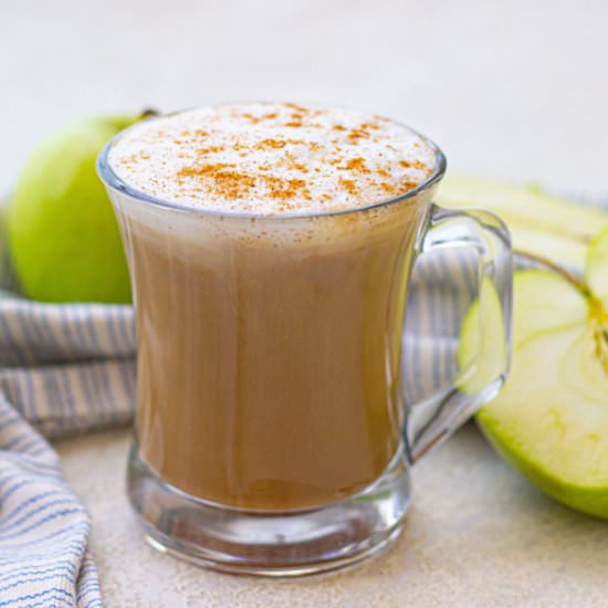 Starbucks Apple Crisp Macchiato - Recipe photo by Skinny Sweets