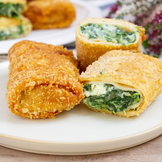 Croquettes with ricotta and spinach - Recipe photo by mecooks.com