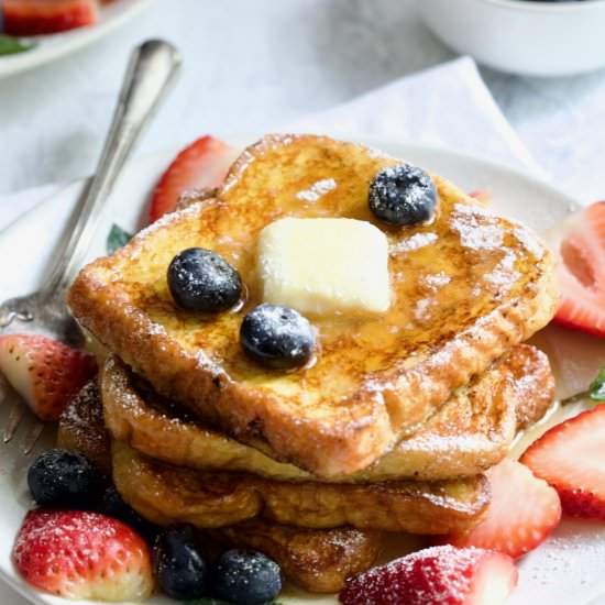 Brioche French Toast - Recipe photo by fromachefskitchen