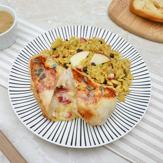 Apple Brie Stuffed Chicken Breasts - Recipe photo by anothertablespoon