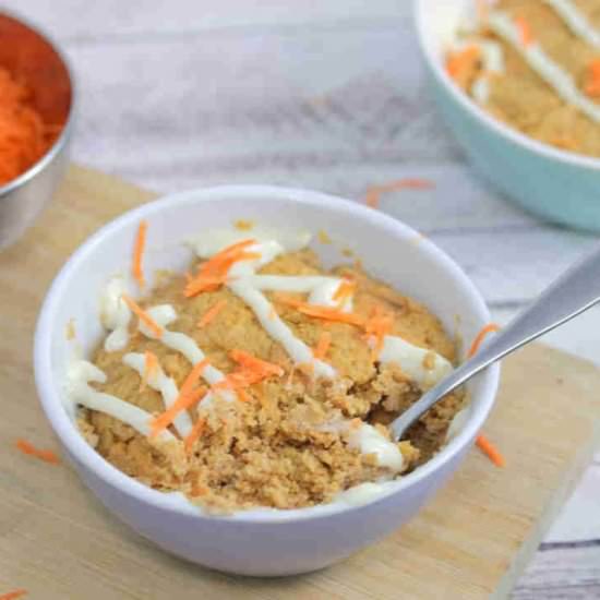 2 Minute Carrot Mug Cake - Recipe photo by Fitasamamabear