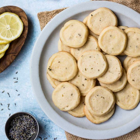 Lemon Lavender Cookies - Recipe photo by Chef Molly