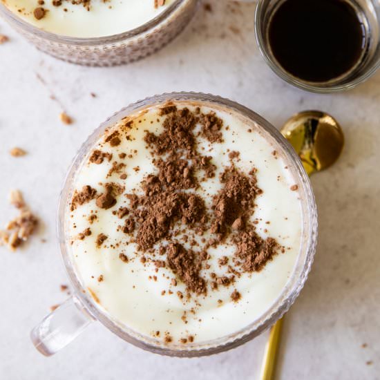 Tiramisu Overnight Oats - Recipe photo by Jar Of Lemons